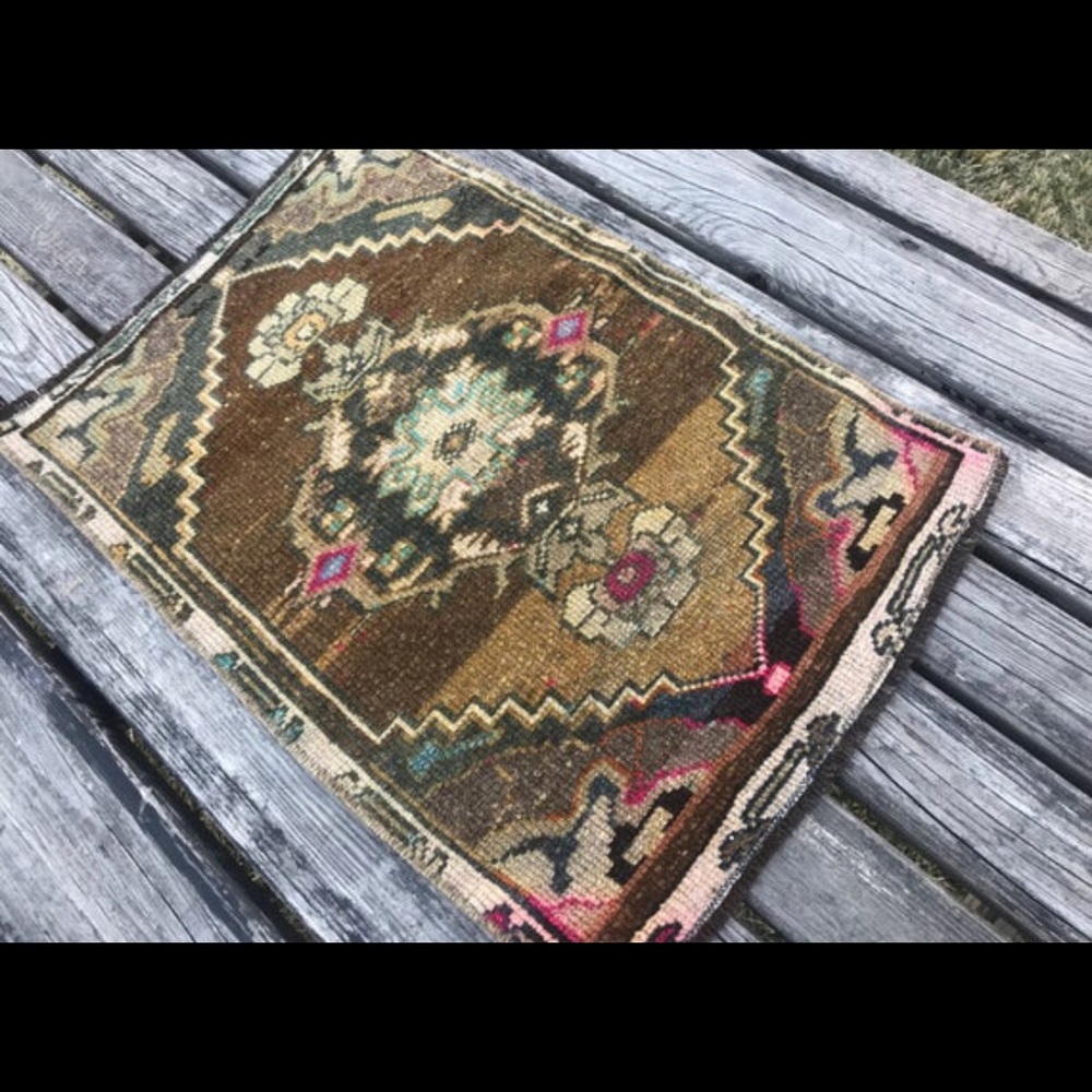 Vintage Turkish Anatolian rug
